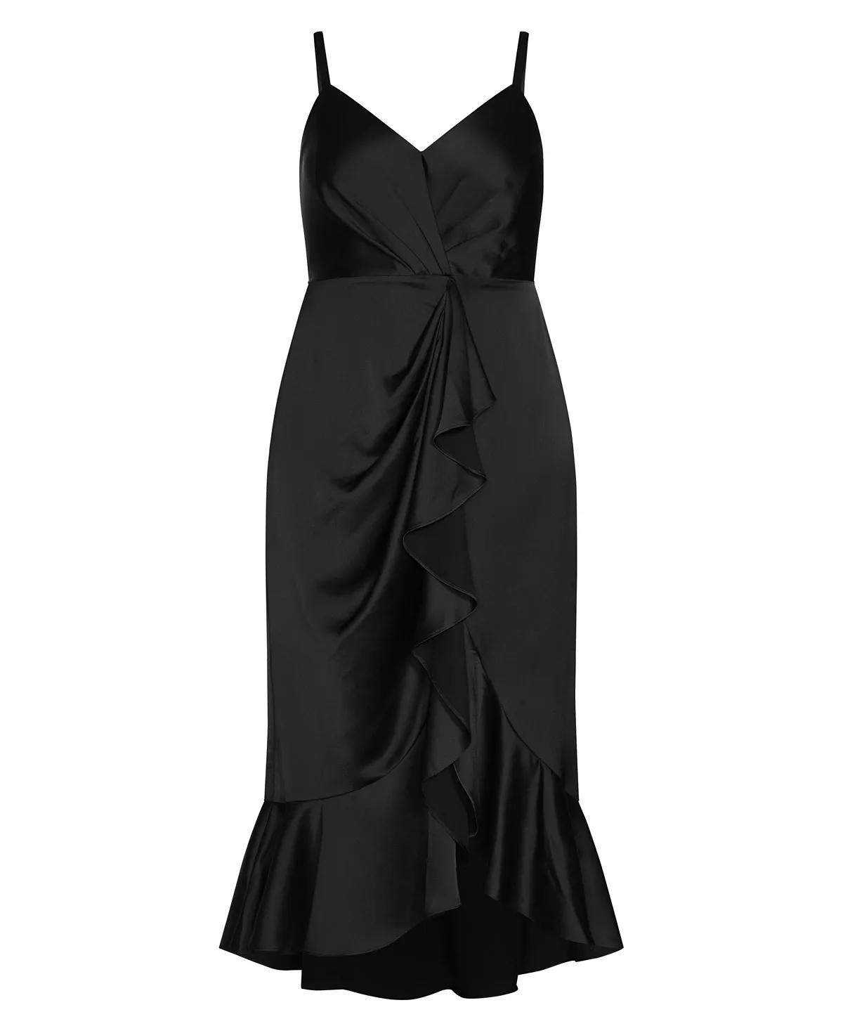 Plus Size Bella Ruffle Maxi Dress